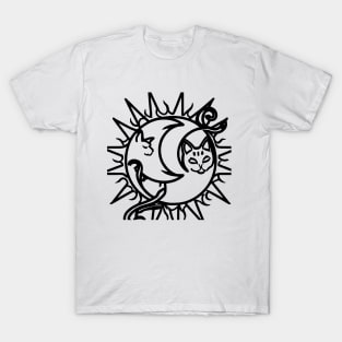 Sun and cats T-Shirt